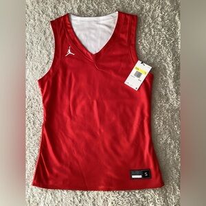 Nike Women's Red Sleeveless Jersey